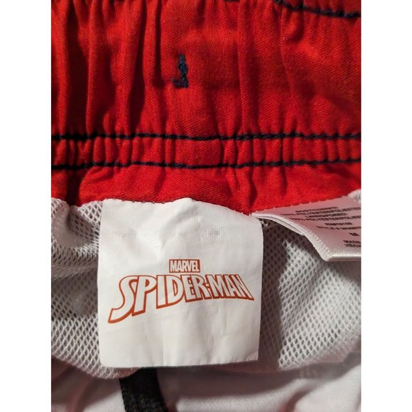 Marvel Spiderman Boys Blue Swim Trunks Sz M - Picture 4 of 5